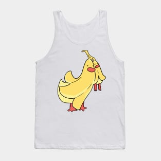 Cute banana duck with duckling Tank Top